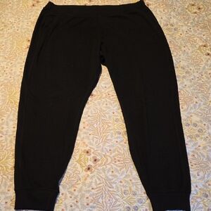 NWT Pact Black Airplane Joggers- XXL